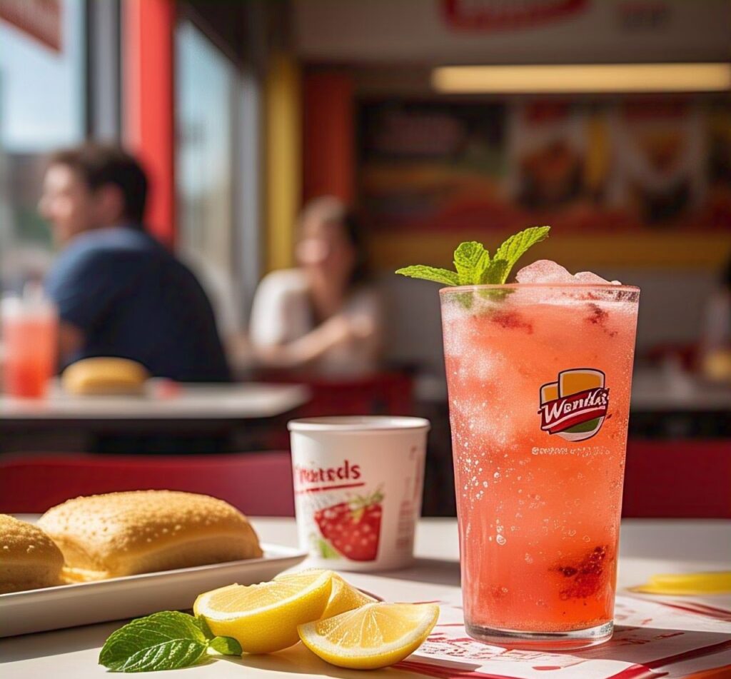 strawberry lemonade wendy's