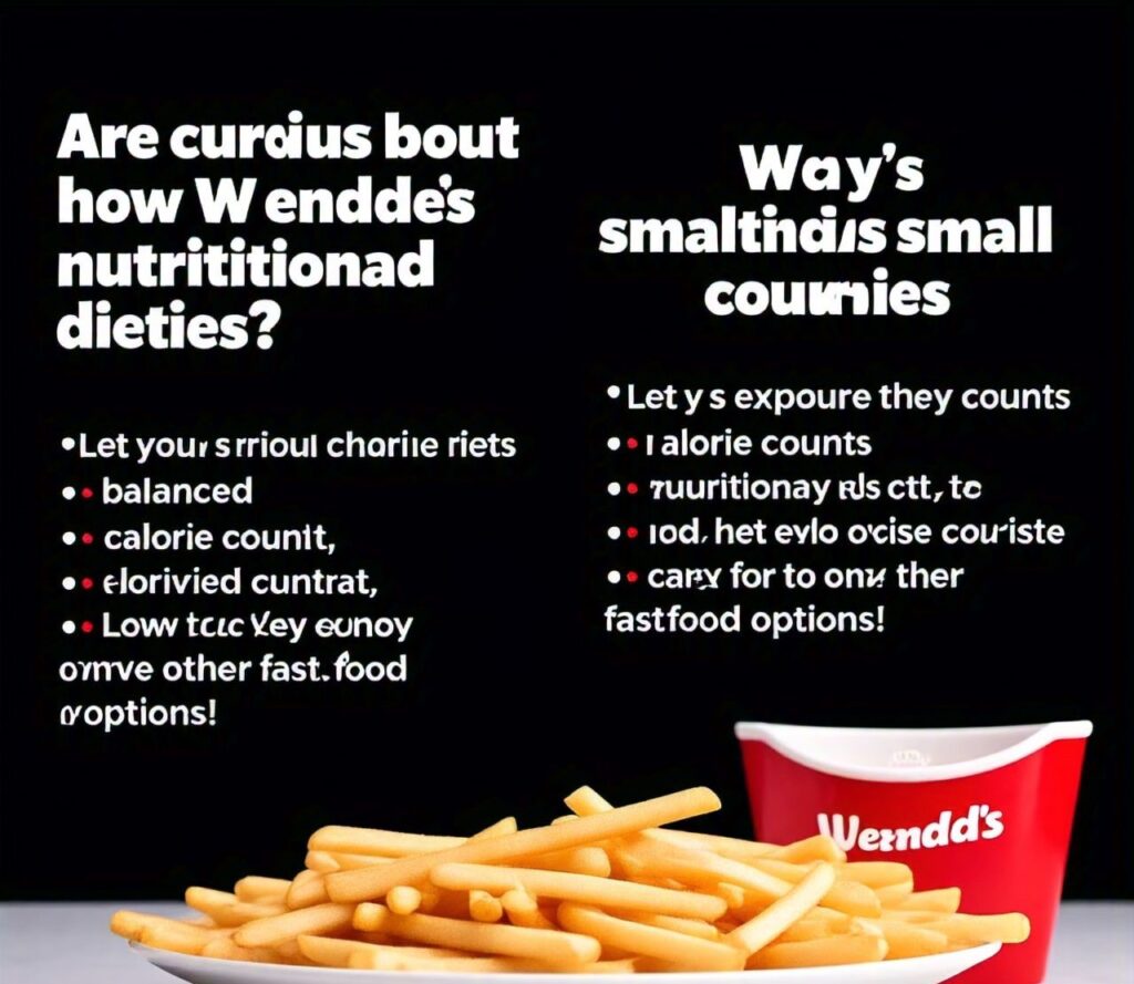small fries wendy's calories