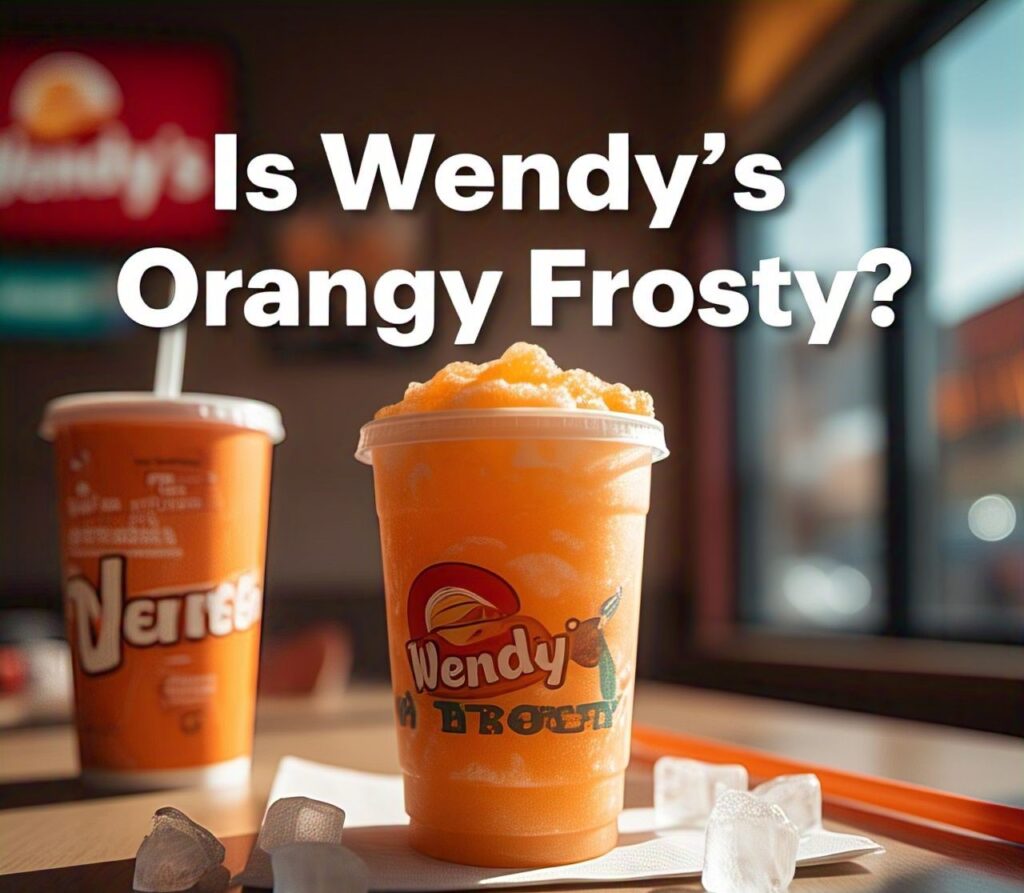wendy's orange frosty calories